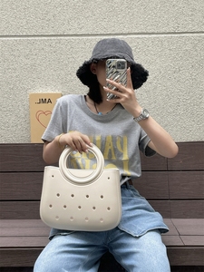 Sac de plage mini en EVA pour femme 2026, motif tendance transfrontalier, double poignée, ouverture étanche, sac à <span class=keywords><strong>main</strong></span> DIY style bonbon - Product Image 6