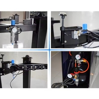 Plateforme d'isolation pneumatique de laboratoire 1000*800mm, table d'isolation vibratoire active auto-équilibrante