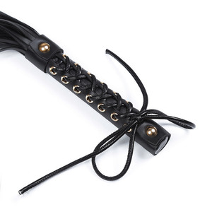 Látigo SM Juego <span class=keywords><strong>de</strong></span> rol Castigo Accesorios sexuales Pajarita Mango <span class=keywords><strong>de</strong></span> uñas único Látigos <span class=keywords><strong>de</strong></span> cuero para mujeres Producto SM Productos sexuales Beat - Product Image 4