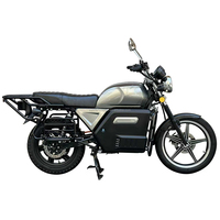 Moto électrique tout-terrain à grande vitesse sans balais 3000W 72V pour adultes avec une autonomie de 75 à 180 km et une capacité de charge de 250 kg