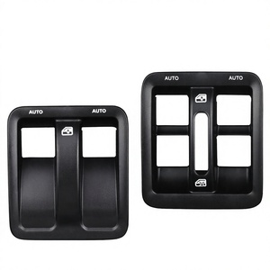 สำหรับรถจี๊ป แรงเลอร์ฝาครอบสวิตช์หน้าต่าง 1RP75DX9AC ABS สีดำแผงตกแต่งภายใน - Product Image 5