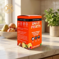 Boîte en papier personnalisée avec logo pour vitamines et produits de santé, emballage en matériaux recyclés, boîte en papier pour pilules et médicaments