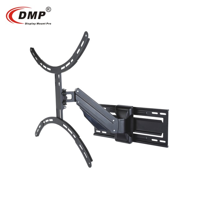 GS102L-LW Heavy Duty Articulating Full Motion Swivel 180 Degree Reversible Full Motion Vertical Slide Wall Tv Mount