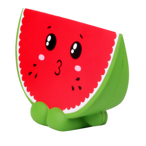 Cartoon Watermelon Slice Pu Slow <b>Rebound</b> Toy For Kids Fidget Stress Relief Gift Decor - Product Image 4