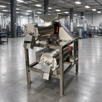 Volledige Mango Pulper Machine 500KG/H SUS304 Schil- en pulpseparator voor gladde pulp, puree, dranken, jam en sausverwerking