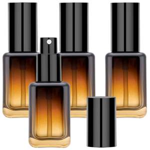 Flacons pulvérisateurs en verre ambré à fine brume 30 ml, mini flacons cosmétiques en verre pour voyage, flacons de parfum vides avec atomiseur - Product Image 1
