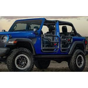 Demi-<span class=keywords><strong>porte</strong></span> en acier noir avec revêtement en poudre ApexRide pour <span class=keywords><strong>Jeep</strong></span> <span class=keywords><strong>Wrangler</strong></span> JL 2018+ - Product Image 4