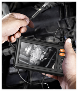 Nouveau boroscope industriel à double <span class=keywords><strong>objectif</strong></span> de 8 mm avec écran HD IPS de 5 pouces pour l'inspection des climatiseurs, des moteurs de voitures et des conduites - Product Image 6