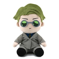 Nouveauté Figurine en peluche de style japonais d'anime Itadori Yuuji Gojo Satoru Nobara Kugisaki Figurine en peluche en train de regarder en biais