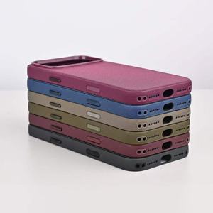 Funda Protectora Magnética <span class=keywords><strong>de</strong></span> Tela Tecnológica para iPhone 17 Pro 18 Pro Max con Botón <span class=keywords><strong>de</strong></span> Cámara en Color Original - Product Image 6