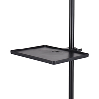Support de microphone universel 270 * 205 mm avec pince, plateau pour carte son, support de microphone, plateau pour carte son, support de téléphone, plateau polyvalent