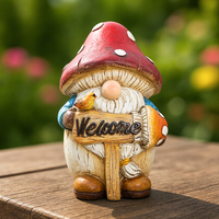 Vente flash - Statue en résine de créature fantastique artisanale et originale avec base florale pour la décoration intérieure