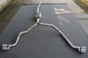 Tubos de escape Catback personalizados para <span class=keywords><strong>Jeep</strong></span> <span class=keywords><strong>Gladiator</strong></span> Jt V6 3,6 2020 up, sistema de escape de puntas dobles/cuádruples, silenciador de válvula de ajuste - Product Image 2