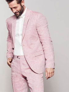 Trajes <span class=keywords><strong>de</strong></span> negocios <span class=keywords><strong>para</strong></span> hombre <span class=keywords><strong>de</strong></span> talla grande impermeables transpirables planos delanteros <span class=keywords><strong>de</strong></span> lino <span class=keywords><strong>de</strong></span> algodón ajustados <span class=keywords><strong>de</strong></span> dos piezas <span class=keywords><strong>traje</strong></span> <span class=keywords><strong>de</strong></span> <span class=keywords><strong>novio</strong></span> chaqueta Pantalones - Product Image 4
