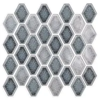 Самоклеющиеся плитки для пола стикер искусства Диагональ 3D пол стикер для ванной кухонная декорация, 25*25 см