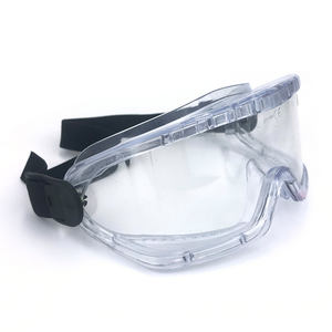 แว่นตาเลนส์ใสป้องกันรอยขีดข่วนน้ำหนักเบามาตรฐาน ANT5PPE EN166แว่นตานิรภัยเพื่อความปลอดภัยในห้องปฏิบัติการเคมี - Product Image 1