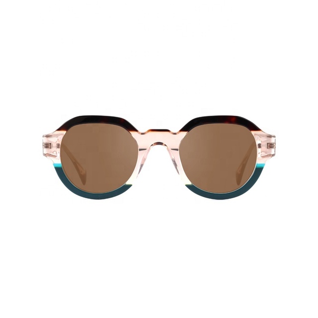 High Quality Luxury Square Unisex Fashion Brand Designer Trendy Sunglasses Anti-Radiation Comfortable UV400 Protection Full Rim