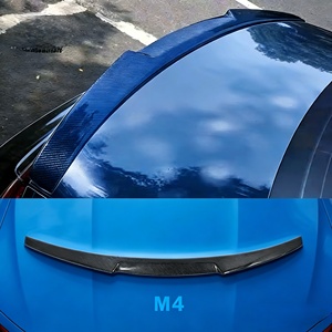 สปอยเลอร์หลังคุณภาพสูง ABS M4 S R สไตล์เบลเยียม สำหรับรถยนต์ B9 ปี 2017-2022 - Product Image 3
