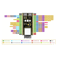 Carte de développement ESP32-S3 avec MCU double cœur 32 bits, Wi-Fi et Bluetooth, module de robot intelligent IA