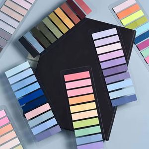 10 Juegos de Etiquetas de Índice de Colores Morandi, Notas Adhesivas Escribibles, Marcadores de Páginas para Cuadernos, Agendas y Papelería - Product Image 4