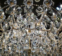 Style nordique décoration chandelier forme lustre plafond suspendu intérieur lustre lumière LED moderne lustre en cristal