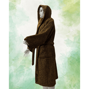 Peignoir unisexe extra épais 100% coton biologique à séchage rapide, jetable, avec propriétés rafraîchissantes pour hommes et femmes, coton de qualité supérieure - Product Image 2