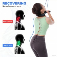 Appareil portable Overdoor Traction du cou Soulagement de la douleur au cou Décompression de la colonne vertébrale