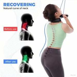 Appareil portable Overdoor Traction du cou Soulagement de la douleur au cou Décompression de la colonne vertébrale - Product Image 3