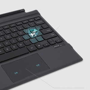 Teclado Inalámbrico con Diseño Americano para <span class=keywords><strong>Surface</strong></span> <span class=keywords><strong>Pro</strong></span> 3-7, Panel Táctil, Interruptores Negros LED, Nuevo, Compatible con <span class=keywords><strong>Windows</strong></span> <span class=keywords><strong>11</strong></span> - Product Image 2