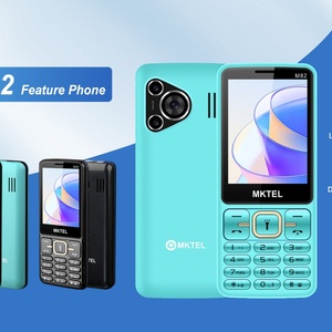 โทรศัพท์มือถือพลาสติก คีย์บอร์ดภาษาสเปน หน้าจอ 2.8 นิ้ว แบตเตอรี่ 1800mAh รองรับซิมคู่ วิทยุ FM ไฟฉาย คีย์บอร์ดแบบ Qwerty - Product Image 5