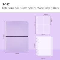 Álbum de Kpop de Hojas Sueltas, Carpeta para Tarjetas Fotográficas de Ídolos, Almacenamiento de Tarjetas Coleccionables, Álbum de Fotos