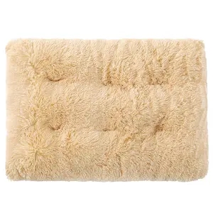 Luxe doux chaud épaissi imprimé en peluche jeter oreiller respirant moelleux fourrure couverture amovible petit s'endormir canapé chambre chats