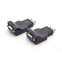 Adaptateur DP vers VGA, câble convertisseur de port d'affichage DP vers VGA, adaptateur mâle vers femelle 1080P pour moniteur HDTV, MacBook, projecteur, PC
