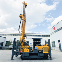 Foreuse rotative sur chenilles tout-terrain JDT JDQZ-1000 à moteur diesel Cummins, certifiée CE, pour puits d'eau, profondeur maximale 1000m, avec pompe et moteur