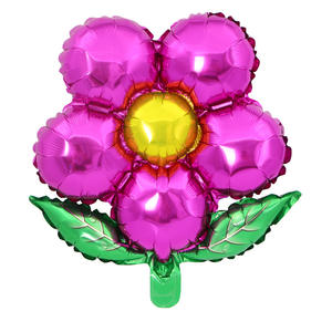 <span class=keywords><strong>Ballon</strong></span> en feuille de fleur <span class=keywords><strong>gonflable</strong></span> de forme personnalisée, décoration de fête multicolore, vente en gros - Product Image 6