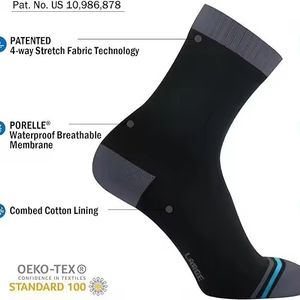 Wholesale Custom Logo Professional Outdoor Sports Waterproof <b>Socks</b> – Men's Athletic Warm Climbing Diving Beach Nylon Hiking <b>Sock</b> - Product Image 4