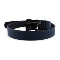 Ceinture tactique réglable à cliquet pour homme en sangle de nylon avec boucle en alliage à verrouillage automatique, idéale pour les activités décontractées, la randonnée, le quotidien, avec logo personnalisé