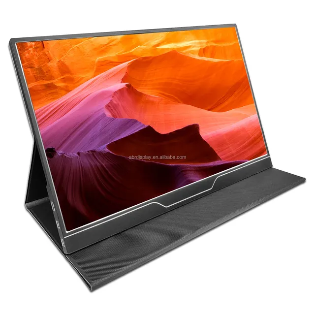 15.6 Inch IPS 1080P FHD Full HD Gaming USB-C Portable Monitor Notebook Mobile Portable Monitor Screen Extender