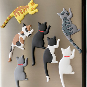 แม่เหล็กติดตู้เย็นรูปแมวสไตล์ญี่ปุ่นจากผู้ผลิตโดยตรง ดีไซน์หางแมวน่ารักสร้างสรรค์แบบการ์ตูน - Product Image 4