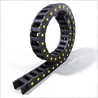 Cadena Portacables de Plástico Yodel Online para Pedidos al por Mayor, 20*103mm, Protector de Cables PA66, Cadena de Arrastre para Máquinas
