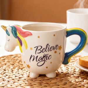 Taza de Cerámica Personalizada de Dos Tonos de 15 oz con Cuchara, Reutilizable, Apta para Lavavajillas y Microondas, Regalo Personalizado - Product Image 3