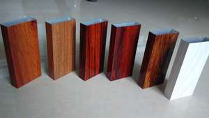 <span class=keywords><strong>Tubo</strong></span> Cuadrado de <span class=keywords><strong>Aluminio</strong></span> Serie 6000 con Acabado de Grano de <span class=keywords><strong>Madera</strong></span> - Ecológico y Fácil de Instalar, Servicios de Corte y Doblado Disponibles - Product Image 2