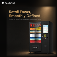 BANDENG 6610 22T - Unidad Expendedora Combinada Automatizada para el Desarrollo de Programas de Venta Minorista con Diseño de 60 SKU para una Gran Variedad de Productos