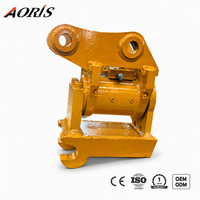 AORIS Robot Welded High Strength Manganese Steel MS Tilting Quick Hitch untuk Excavator 3-5T