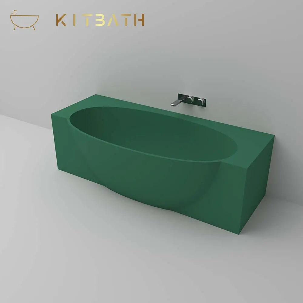 New Elegant Design Tubs 3-Wall Alcove Bathtubs Multi-colored 3 Sided Skirt Baths
