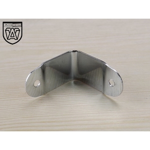 Supports d'angle Aniwang AW031 en acier inoxydable, protection d'angle droit pour meubles, armoires et caisses en bois - Product Image 3