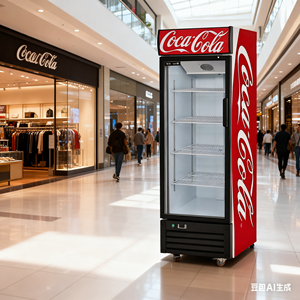 Dingchu DC01 Beverage Display Refrigerator with <strong>Glass</strong> Door Air Cooling Mechanical Control - Product Image 2