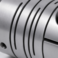 Accouplement de Vilebrequin Industriel Monobloc Flexible en Acier Inoxydable SUS304 à Jauge Zéro avec Connecteur Rotatif pour Encodeur