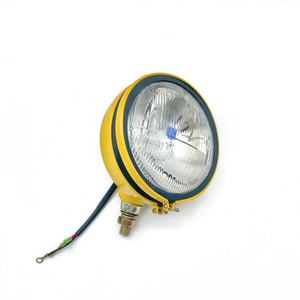 Faro de luz Barco Lámpara universal Amarillo Pequeña lámpara redonda para 12V Lámpara antiniebla impermeable Coche - Product Image 2