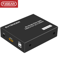 FJ-HUK20 Fjgear KVM Extender HDMI Laris Manis 20Km Mendukung Jarak Jauh Melalui Serat Optik HDMI 1.4